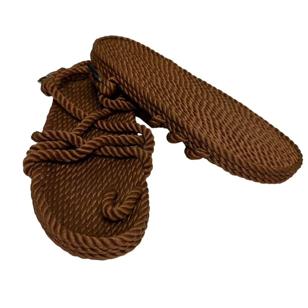 Nomadic State of Mind Toe Joe Rope Sandals in cafe 38